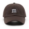 m Letter baseball cap 1 O1CN015FUoQK25M5biDhcI6 2206362717511 0 cib